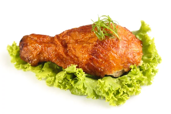 Delicious roasted drumstick — Stock Photo, Image