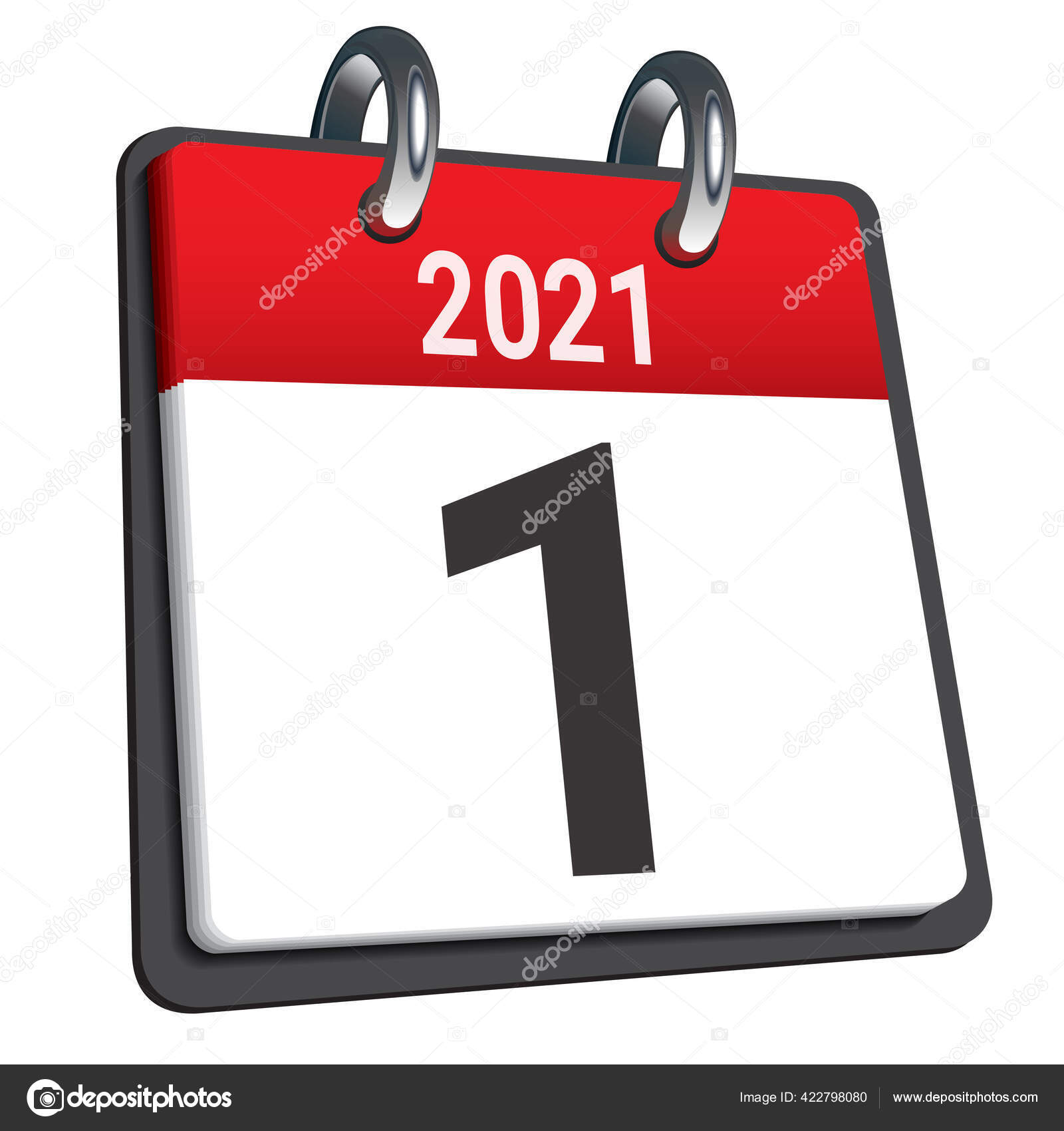 Close First Day Year 2021 Calendar New Year First Day Stock Vector C Dolphfynlow 422798080 gregorian calendar new year 2021