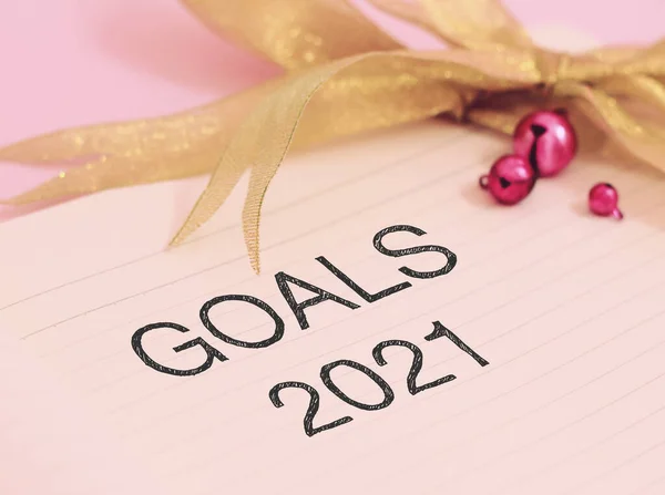 Goals 2021 Beautiful Decoration Discover How Setting Goals Can Bring — Stock Photo, Image