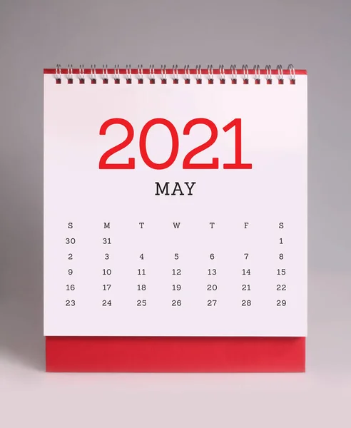 Απλό Ημερολόγιο Γραφείου Για Μάιο 202 — Φωτογραφία Αρχείου
