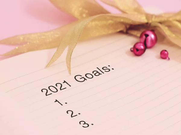 Goals 2021 Beautiful Decoration Discover How Setting Goals Can Bring — Stock Photo, Image