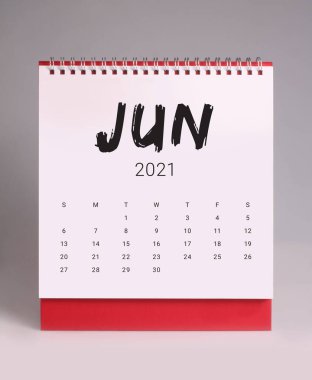 Haziran 202 için basit masa takvimi