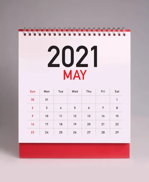 Simple Desk Calendar May 202 — Stock Photo, Image