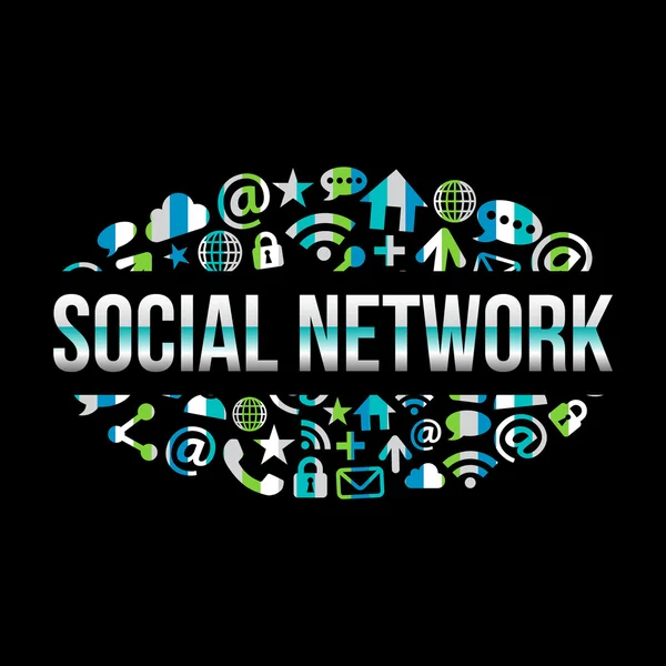 Social Network — Stock Photo, Image