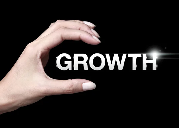 Growth icon — Stock Photo, Image