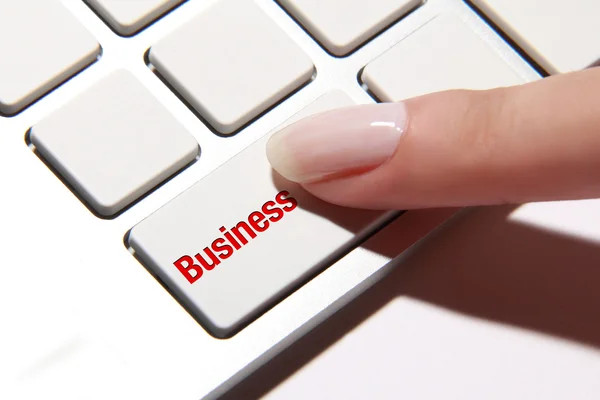 Business button — Stock Photo, Image