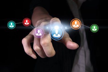 sosyal ağ düğmesi