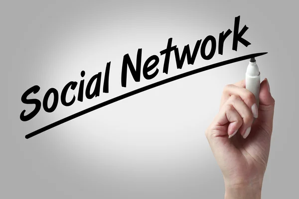 Social network — Stock Photo, Image