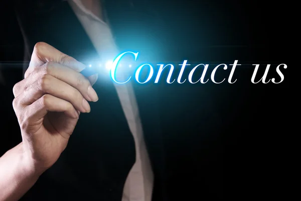 Contact us — Stock Photo, Image