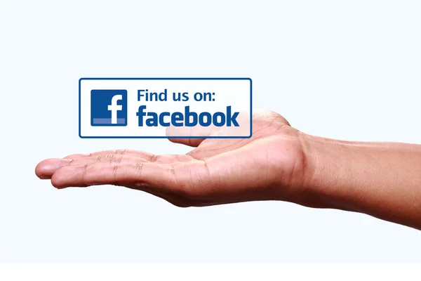 Facebook Facebook — Foto de Stock