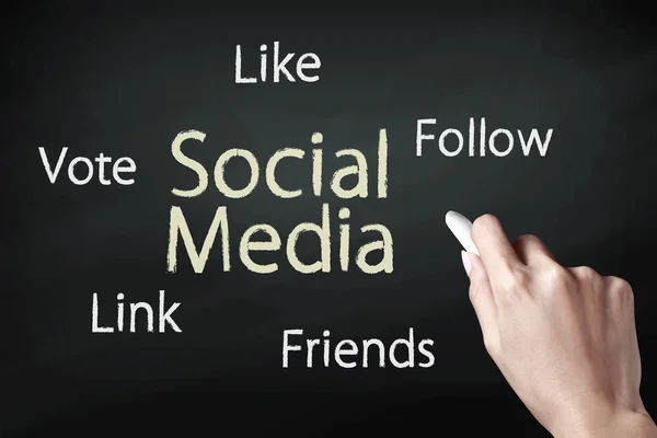 Sociale media — Stockfoto