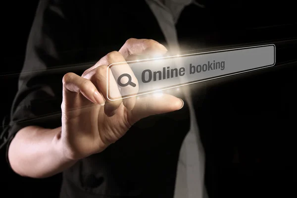 Online booking — Stock Photo, Image