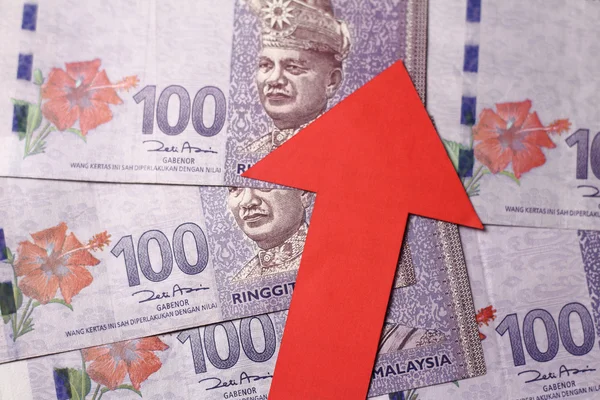 Appreciation of the Malaysian Ringgit — Stock Photo, Image