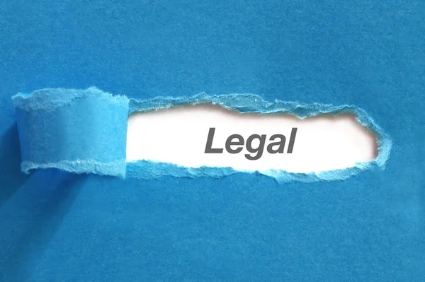 Νομικό κείμενο σε χαρτί — Φωτογραφία Αρχείου