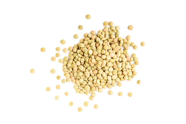 Lentil Isolated White Background — Stock Photo, Image