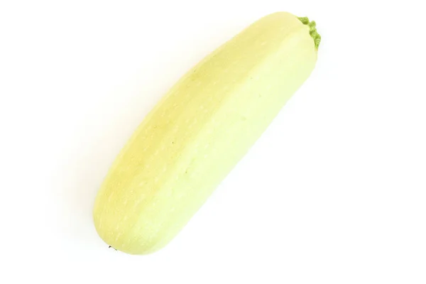 Courgettes Isolado Fundo Branco — Fotografia de Stock