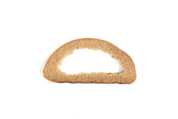 Rye Bread Isolated White Background — Stock Photo, Image