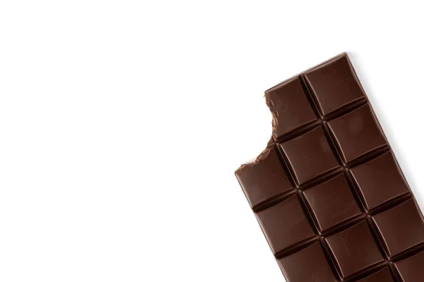 Шоколадний Батончик Ізольований Білому Тлі — стокове фото