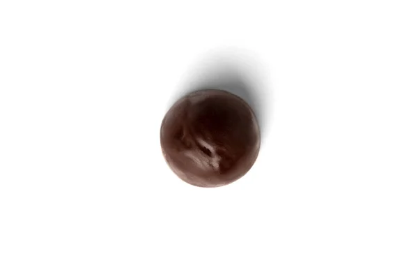 Choklad Söt Isolerad Vit Bakgrund — Stockfoto