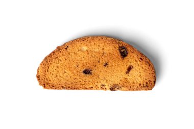 Beyaz arkaplanda kıtır kıtır rusk.