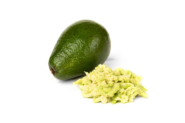 Avocado Isoliert Auf Weißem Hintergrund — Stockfoto