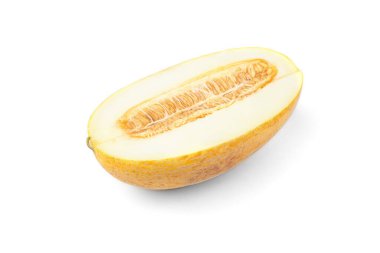 kavun beyaz arkaplanda izole.