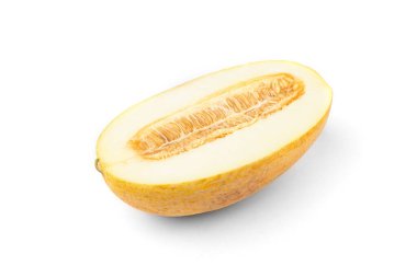 kavun beyaz arkaplanda izole.