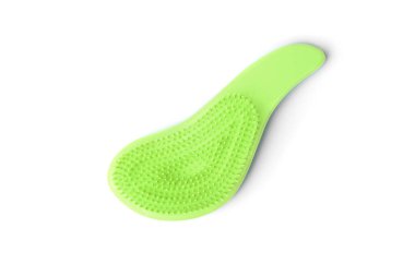 Beyaz arkaplanda saç tarağı izole edildi.