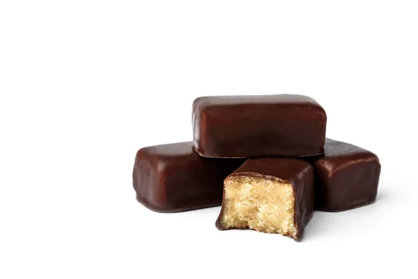 Chocolate Sweets Coconut Filling — Fotografia de Stock