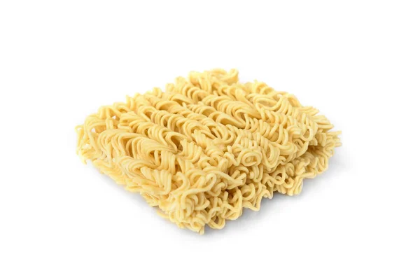 Dry Instant Noodles Isolated White Background — Stock Photo, Image