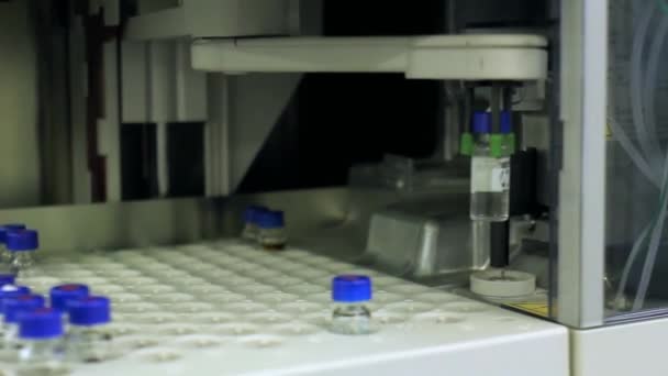 制药公司疫苗生产车间 — 图库视频影像