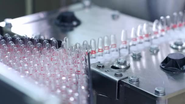 Laboratorio Produzione Vaccini Azienda Farmaceutica — Video Stock