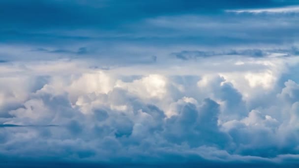 Cielo Con Nuvole Bellissimo Sfondo — Video Stock