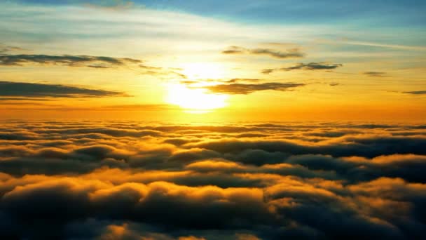 Небо Хмарами Красивий Фон — стокове відео
