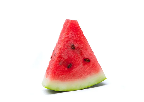 Wassermelonenscheibe Stockbild