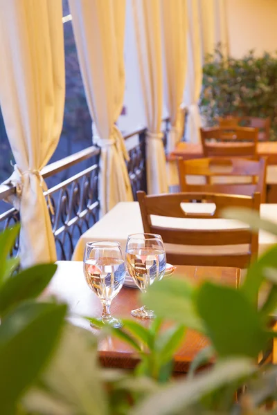 Café terraço — Fotografia de Stock