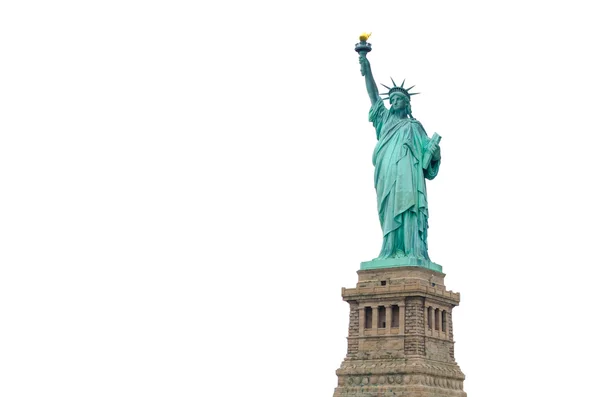 Estatua de la Libertad aislada Imágenes de stock libres de derechos