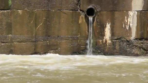 Gleichmäßiger Wasserdruck — Stockvideo