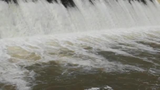 Устойчивое давление воды — стоковое видео