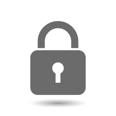 Lock icon clipart