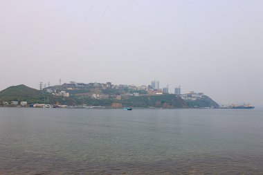 Deniz alanı tarafından şehir