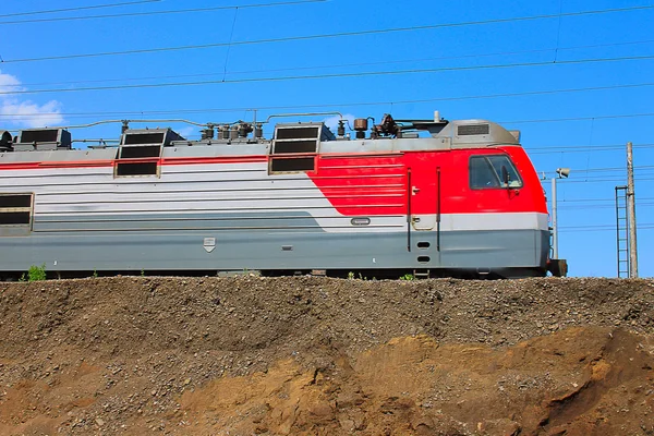 Ferroviária e carris — Fotografia de Stock