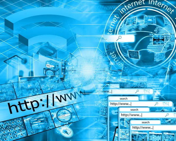 Världen av internet — Stockfoto