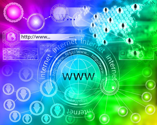 World of internet — Stock Photo, Image