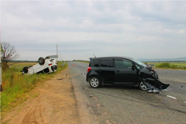 Verkeersongeval — Stockfoto