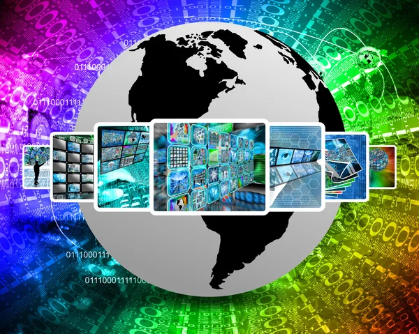 World network — Stock Photo, Image