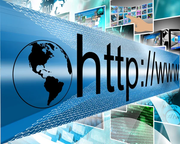Internet link — Stock Photo, Image