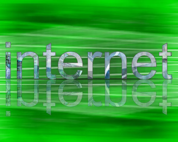 Parola INTERNET — Foto Stock