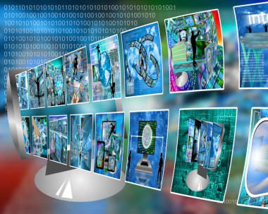 LCD ekran görüntüleri