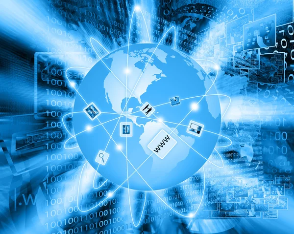 Globale connectiviteit — Stockfoto